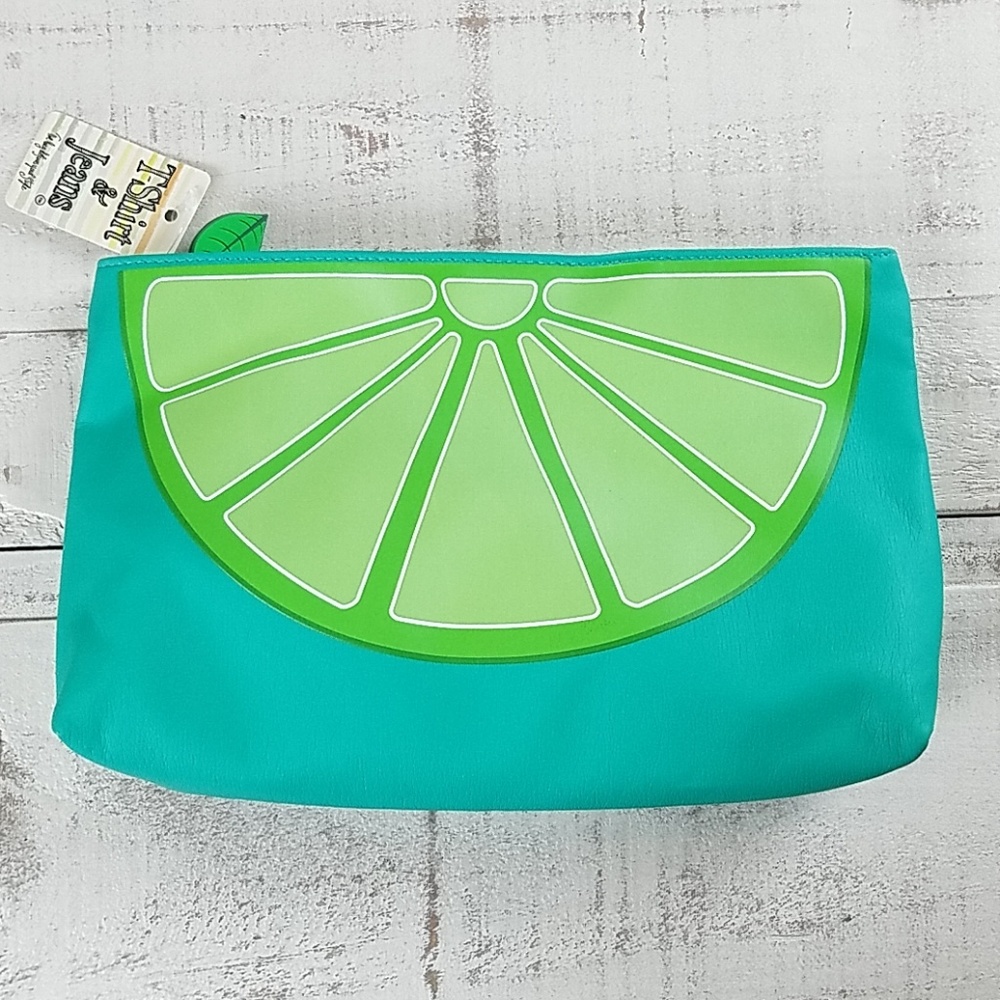 NWT 🍋 lime pouch purse